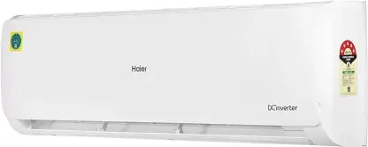 Haier 1.5 Ton 5 Star Split Inverter AC - White (HS19C-TFW5B(INV)/HU19-5B(INV), Copper Condenser)