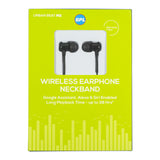 BPL Urban Beat MX 300 BWLNB301 Behind-the-Neck In-Ear Bluetooth Headphone with 38 hours Playtime, Black