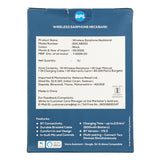 BPL Urban Beat MX 300 BWLNB301 Behind-the-Neck In-Ear Bluetooth Headphone with 38 hours Playtime, Black