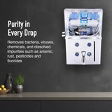 KENT Ace 8 L RO + UV + UF + TDS Water Purifier Suitable for all - Borewell, Tanker, Municipality Water