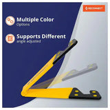 Reconnect V-Shaped Mobile Stand_Yellow
