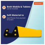 Reconnect V-Shaped Mobile Stand_Yellow
