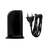 Itek WCH005 5 Port USB Desktop Wall Charging Multi Ports Rapid Adapter (Black)