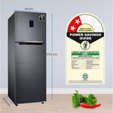 SAMSUNG 322 L Frost Free Double Door 2 Star Convertible Refrigerator  with Digital Inverter, Convertible 5-in-1 and Display (Touched Up)