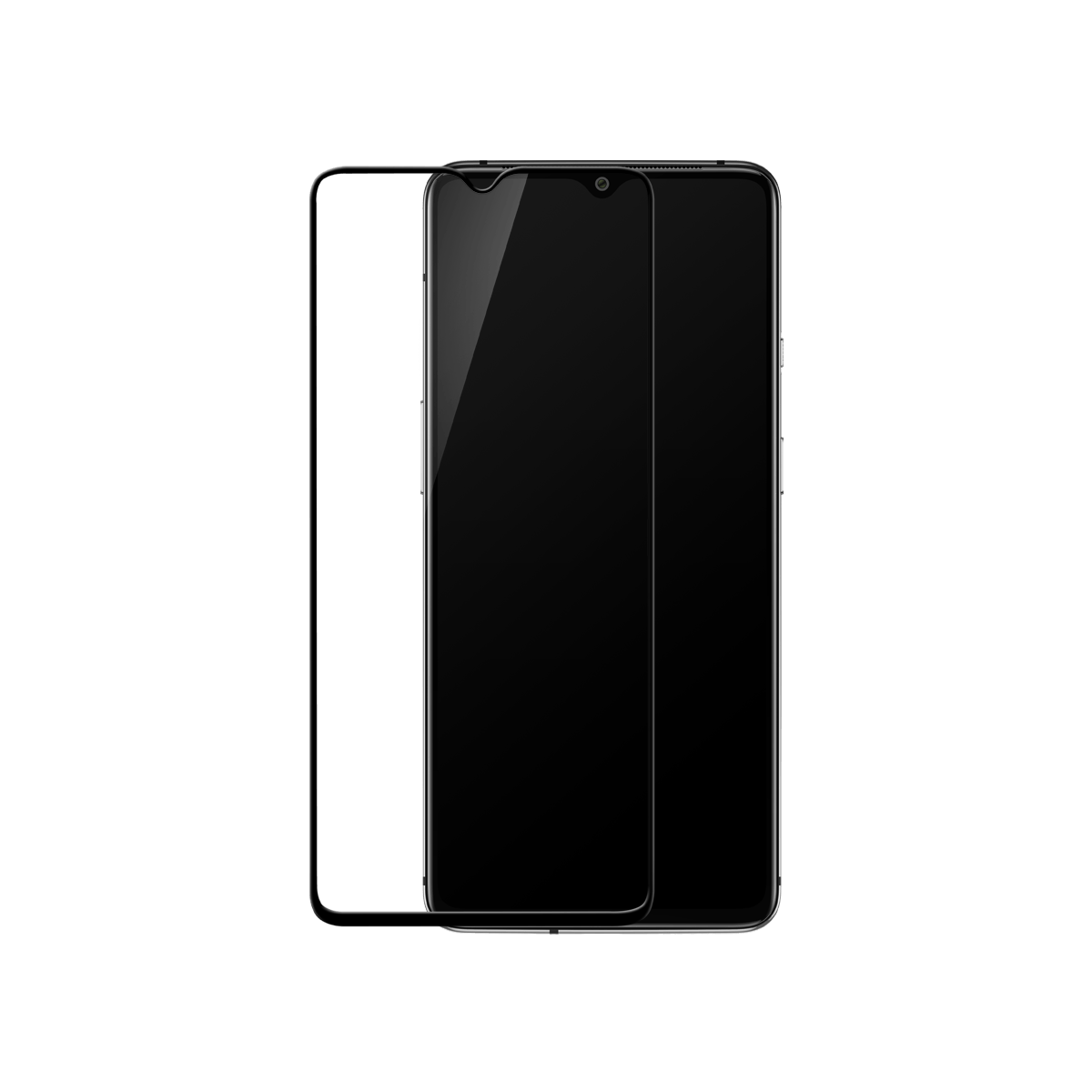 STUFFCOOL MIGHTY 3D FULL GLASS SCREEN PROTECTOR FOR ONEPLUS 7T PRO MGGPOOP7TP-BLK