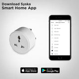 Syska MWP-002 Smart Plug (White)