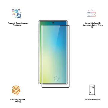 SCRATCHGARD SCREEN PROTECTOR- S Galaxy Note
