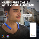 JBL LIVE200BT Bluetooth Wireless in Ear Earphones with Mic (Blue)