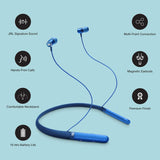 JBL LIVE200BT Bluetooth Wireless in Ear Earphones with Mic (Blue)