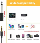 MAONO AU-200 Dual Collar Lavalier Microphone, Condenser Clip on Mic for Youtube Recording, Mobile phone, pc Microphone