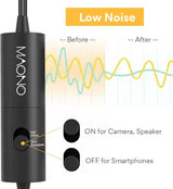 MAONO AU-200 Dual Collar Lavalier Microphone, Condenser Clip on Mic for Youtube Recording, Mobile phone, pc Microphone