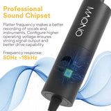 MAONO AU-200 Dual Collar Lavalier Microphone, Condenser Clip on Mic for Youtube Recording, Mobile phone, pc Microphone