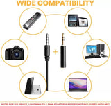 MAONO AU-400 Lavalier Auxiliary Omnidirectional Microphone (Black)