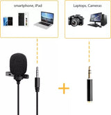 MAONO AU-400 Lavalier Auxiliary Omnidirectional Microphone (Black)