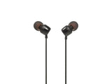 Jbl Tune 110 Wired in Ear Earphones with Mic (Black)