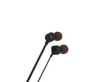 Jbl Tune 110 Wired in Ear Earphones with Mic (Black)