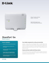 D-Link SharePort Go Mobile Companion with Rechargeable Battery (DIR-506L)
