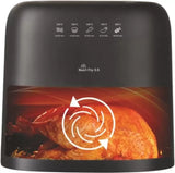 INALSA Air Fryer 3.5 ltr|1400 W with Air Crisp Technology|Temperature & Timer Control|8 Preset Menu & Digital Display|Air fry, Bake,Roast,Reheat,Dehydrate|Airfryer Recipe book-NutriFry 3.5