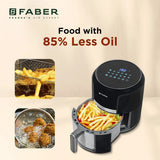 FABER 4L Air Fryer| Non-Stick Container|LED Display|1350W| Fry,Bake,Roast,Grill,Toast Air Fryer (4 L)