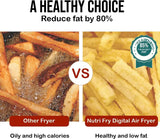 Inalsa Nutri Fry Digital with AirCrisp Technology Air Fryer (4 L)