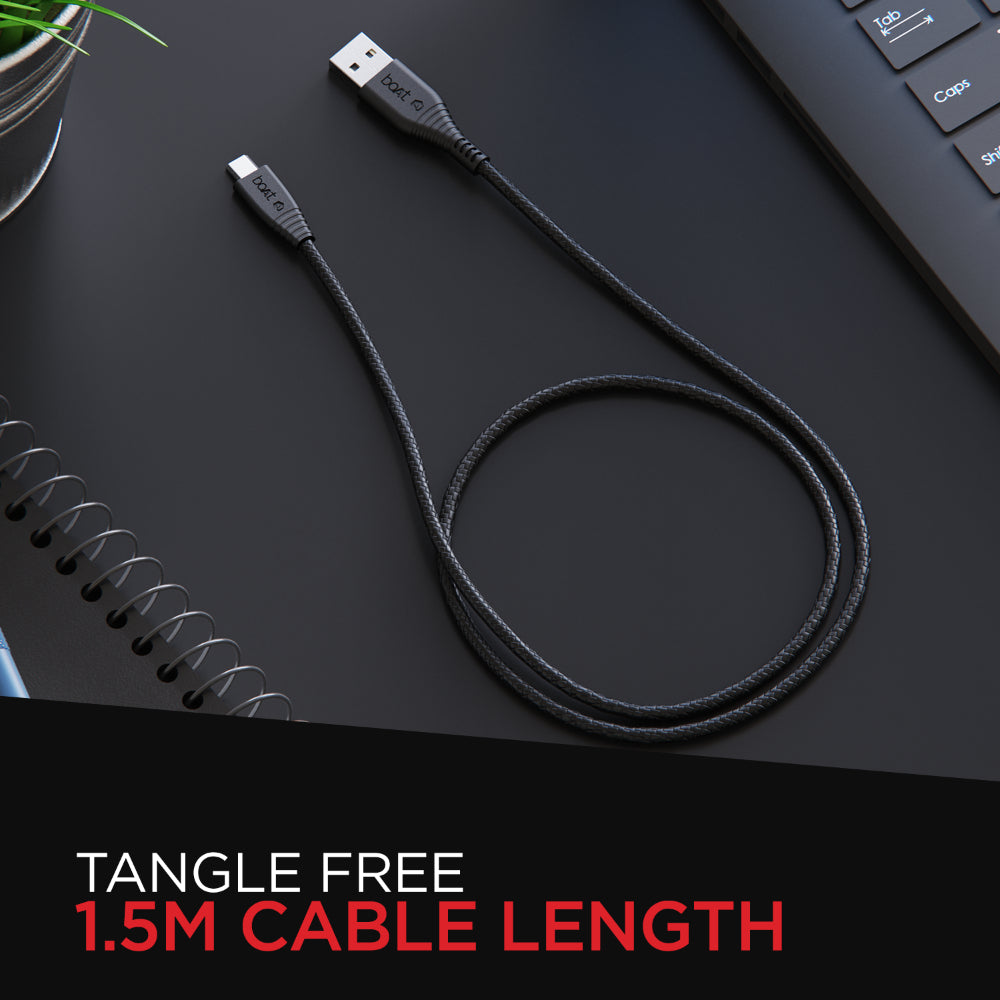 Boat Micro USB Cable 55 1.5m Black