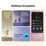 boAt Wave Play Smart Watch 4.30 cm (1.69 inch) HD Display, Heart Rate, SpO2 and Sleep Monitor, Multiple Sports Mode, Health Ecosystem, 100+ Cloud Based Watch Faces, ELECTRIC PURPLE