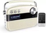 SAREGAMA Carvaan Tamil 10 W Bluetooth Home Theatre (Porcelain White, Stereo Channel)