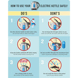 Butterfly EKN 1.5-Litre Electric Kettle (Silver with Black)