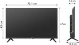Hisense A4G 32 inch Black HD Ready LED Android Smart TV, 32A4G