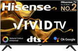 Hisense A4G 32 inch Black HD Ready LED Android Smart TV, 32A4G