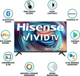 Hisense A4G 32 inch Black HD Ready LED Android Smart TV, 32A4G