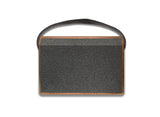Philips Bluetooth Speaker TAS2218/94, 30W RMS with 6 Hrs Playtime, Retro Wooden Design, Indoor and Outdoor Mode, USB Playback, FM, Mic Input, Comes with Carry Strap (Brown)