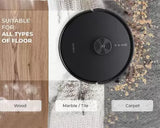 ECOVACS Y1 PRO Robotic Floor Cleaner (WiFi Connectivity, Google Assistant and Alexa) Accessories missing