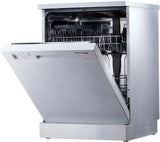 Voltas Beko by A TATA Product DF14W Free Standing 14 Place Settings Intensive Kadhai Cleaning| No Pre-rinse Required Dishwasher