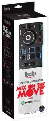 HERCULES Starlight Worldwide Version Wired DJ Controller