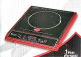 Pigeon 1800 W Induction Cooktop Push Button (Black, Egnite 1800W)