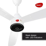 Pigeon Fantastic 1200mm BLDC Ceiling Fan with Remote | Energy Efficient Ceiling Fan | Ceiling fan for Living Room | High Air Delivery with LED Indicators (IVORY)