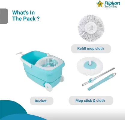 Flipkart SmartBuy Big Wheel Mop Set