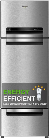 Whirlpool 270 L (Gross Capacity 300L) Frost Free Triple-Door Refrigerator (FP 313D PROTTON ROY ALPHA STEEL (Z)