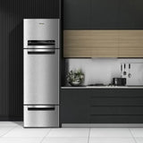 Whirlpool 270 L (Gross Capacity 300L) Frost Free Triple-Door Refrigerator (FP 313D PROTTON ROY ALPHA STEEL (Z)