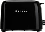 Faber FPUT Prime S 750W BK Electric Pop-Up Toaster With Dust Cover - 750 W Pop Up Toaster (Black)