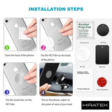 Reconnect 360° Aluminium Rotating Magnetic Phone Holder for Car