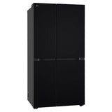 LG 650L Side by Side Refrigerator, Wi-Fi Convertible, DoorCooling+™, Smart Inverter Compressor, Black Mirror Finish, 3 Star (GLB257DBM3, 2025 Model)