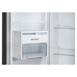 LG 650L Side by Side Refrigerator, Wi-Fi Convertible, DoorCooling+™, Smart Inverter Compressor, Black Mirror Finish, 3 Star (GLB257DBM3, 2025 Model)