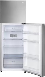 LG 322 L 2 Star Frost-Free Smart Inverter Double Door Refrigerator (GL-S342SPZY, Shiny Steel)