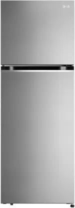 LG 322 L 2 Star Frost-Free Smart Inverter Double Door Refrigerator (GL-S342SPZY, Shiny Steel)