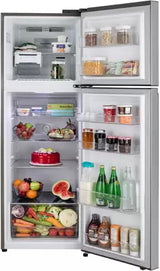 LG 322 L 2 Star Frost-Free Smart Inverter Double Door Refrigerator (GL-S342SPZY, Shiny Steel)