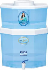 KENT GOLD STAR (11018) 22 L Gravity Based + UF Water Purifier (White & Blue)