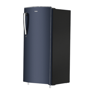 Haier 205 L Direct Cool Single Door 2 Star Refrigerator, HRD-2262BGK-N ( Graphite Black )