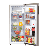 Haier 215 L Direct Cool Single Door 3 Star Refrigerator, HRD-2353BNS-P ( Nickel Steel )